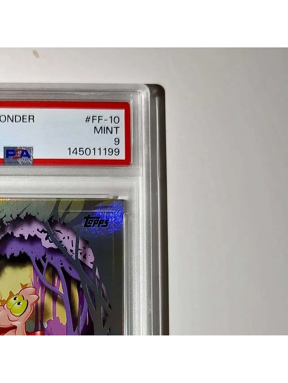 Sebastian 2025 Topps Disney #FF-10 Furry Friends Card The Little Mermaid PSA 9